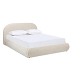 Archie Puffy Grounded - Upholstered Platform Bed