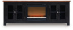 Wildenauer - 76" TV Stand With Electric Fireplace