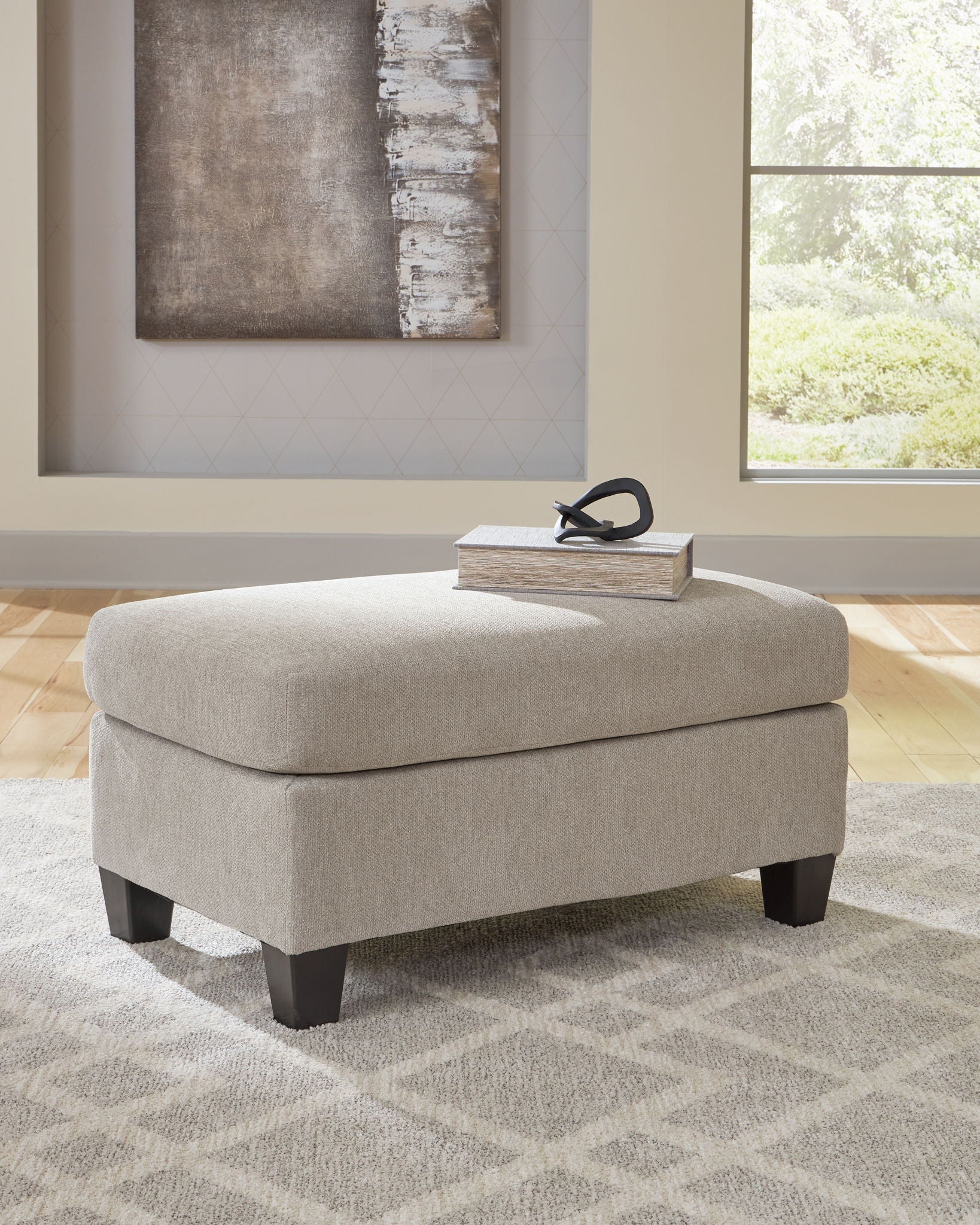 Willarae - 2 Pc. - Chair And A Half, Ottoman - Taupe