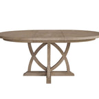 Round Dining Extendable Dining Table - Sand