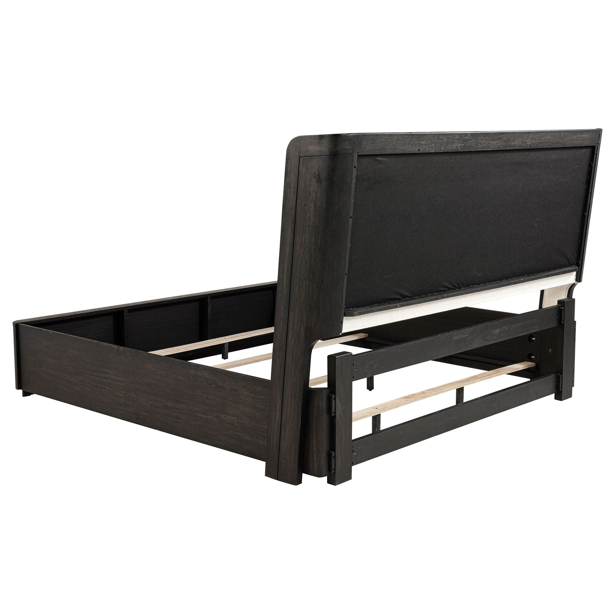 Leandro 5-piece California King Bedroom Set Burnished Black
