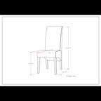 Avalon - Deluxe Parson, Dining Chair (Set of 2)