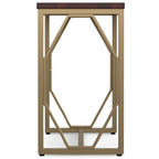Selma - Handcrafted Metal And Wood Accent Table