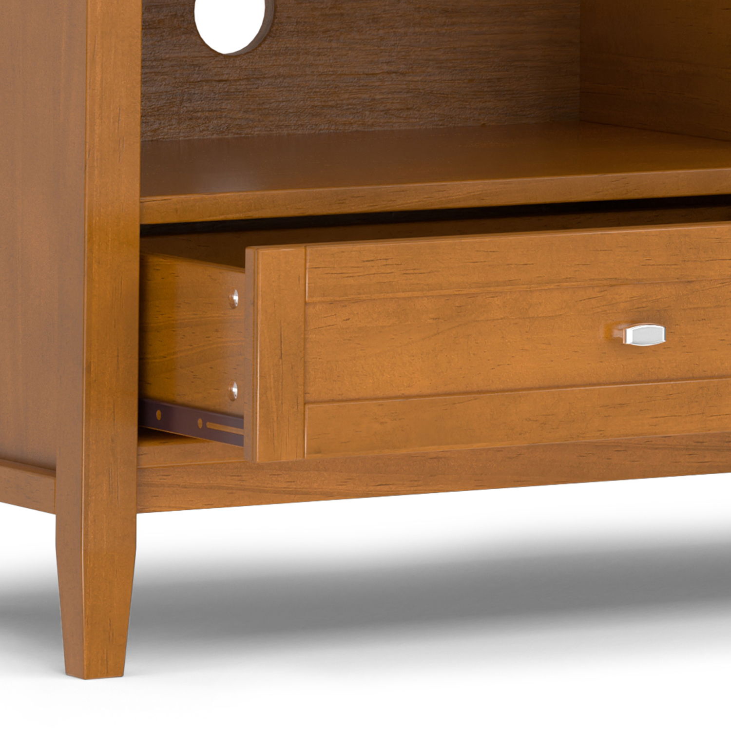 Warm Shaker - Handcrafted Low TV Media Stand
