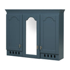 Wall Mount Mirror Cabinet With Adjustable Shelves, Soft Closing Hinges