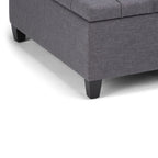 Harrison - Upholstered Coffee Table Storage Ottoman