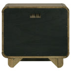 Amsbury 2-drawer Nightstand Bedside Table Nutmeg
