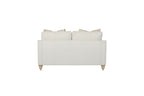 Loveseat Reversable Cushion With 2 Pillows - Off White