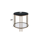 Abisha - Sintered Stone Top Round Table