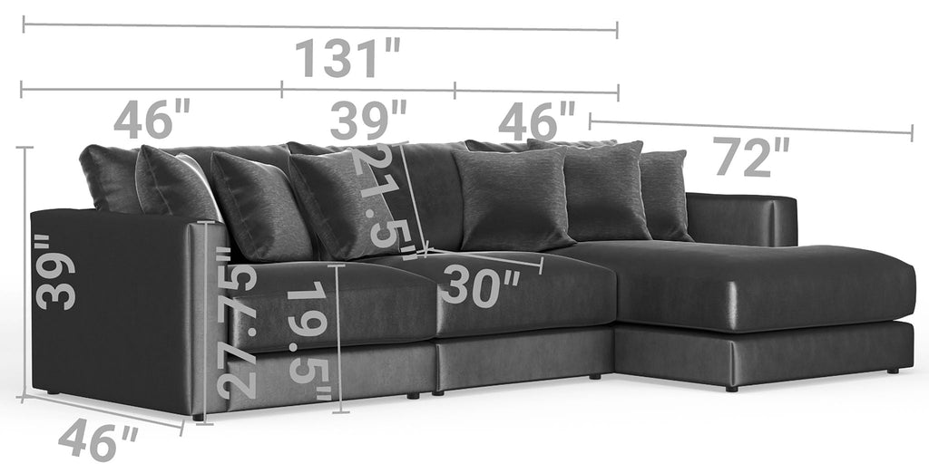 Remington - Modular Sofa - Pine