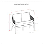 Bayshore - Outdoor Sofa - Natural