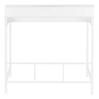 Computer Desk For Home Office, Standing, Storage Shelves, Laptop, Contemporary & Modern