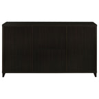 Lewes 2-door Engineered Wood 60-inch TV Stand Cappuccino