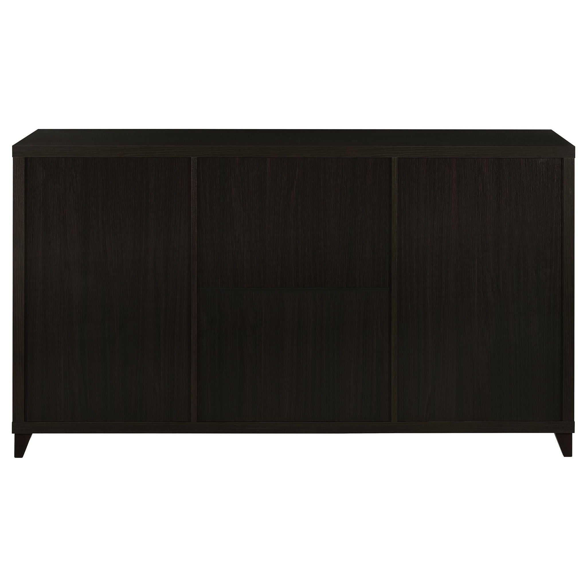 Lewes 2-door Engineered Wood 60-inch TV Stand Cappuccino