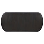 Leandro 7-piece Rectangular Dining Table Set Burnished Black