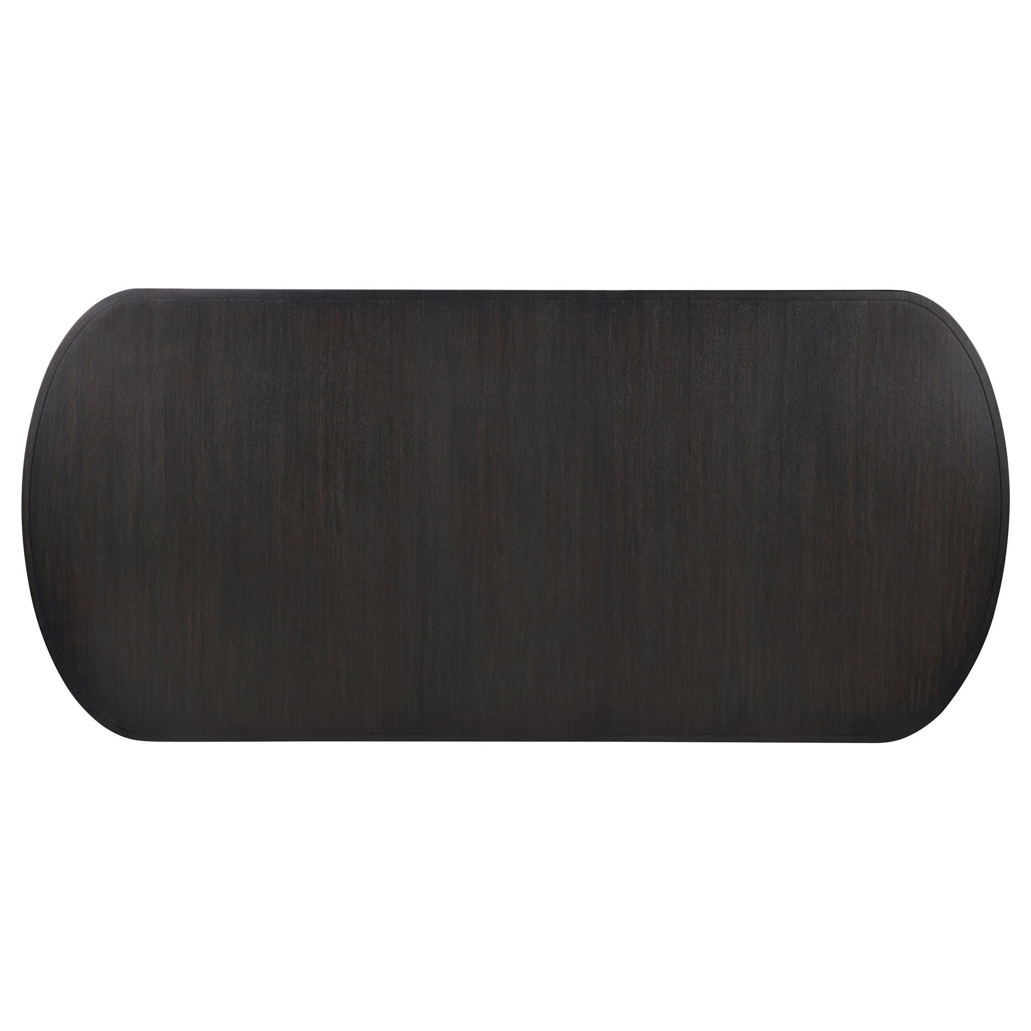 Leandro 7-piece Rectangular Dining Table Set Burnished Black