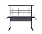 Canzi - Gaming Desk With USB - Black