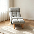 Adjustable Japanese Reclining Floor Chair Sofa With Metal Frame For Living Room