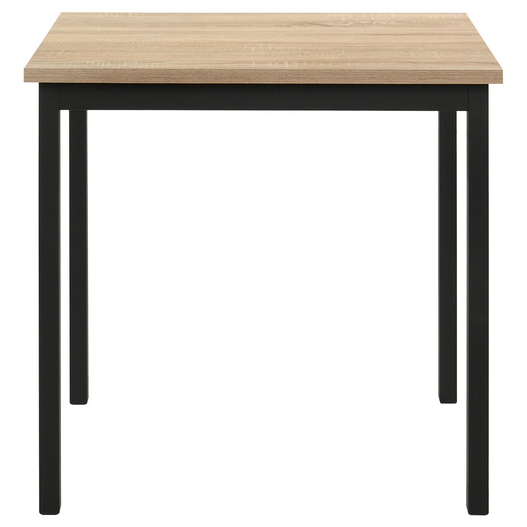Garza Space Saving Rectangular Dining Table Greige Oak