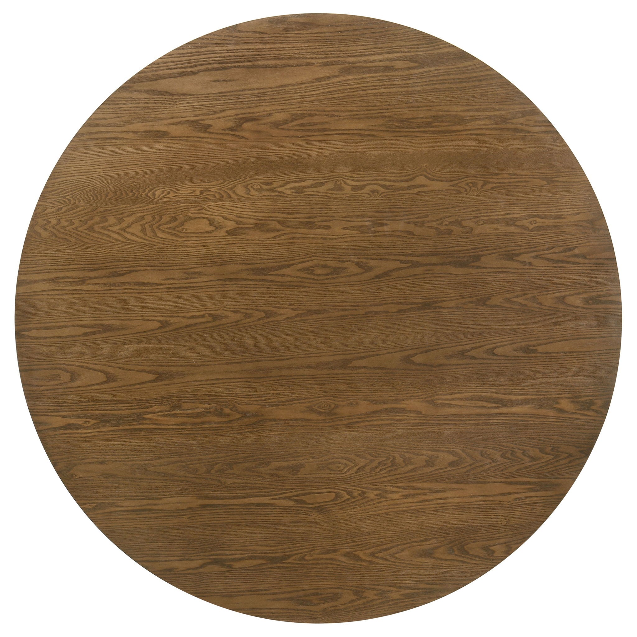 Franklin 5-piece 54-inch Round Dining Table Set Dark Brown