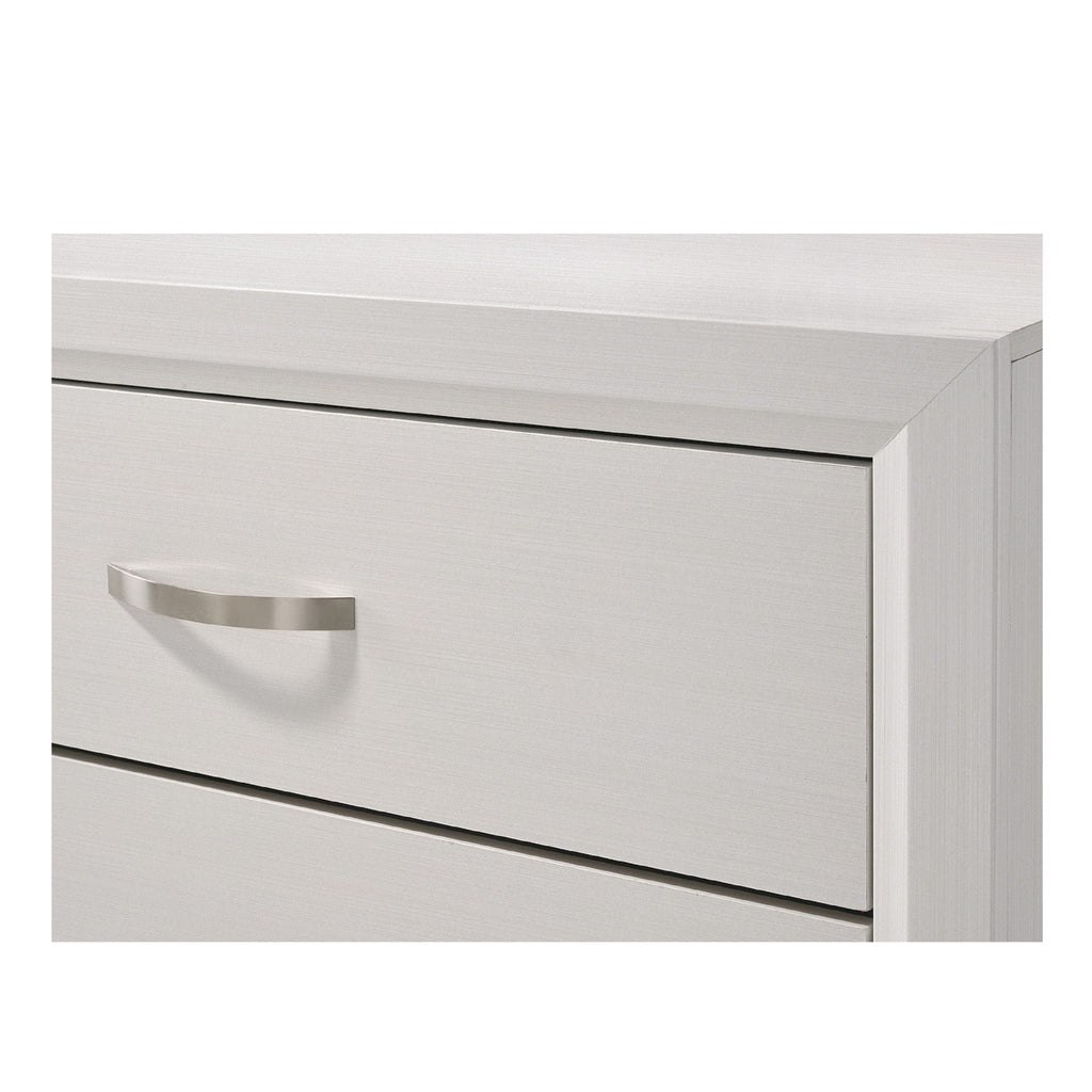 Contemporary 6 Drawer Dresser With Handles