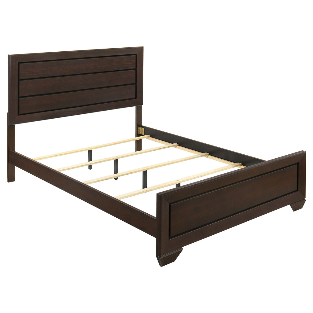 Kauffman 5-piece Queen Bedroom Set Dark Cocoa