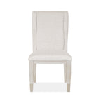 Lenox - Upholstered Host Side Chair (Set of 2) - Warm Silver