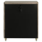 Lorient 5-drawer LED Chest of Drawers Ivory and Camel