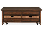 Cottage Lane - Wood Rectangular Lift-top Cocktail Table - Coffee