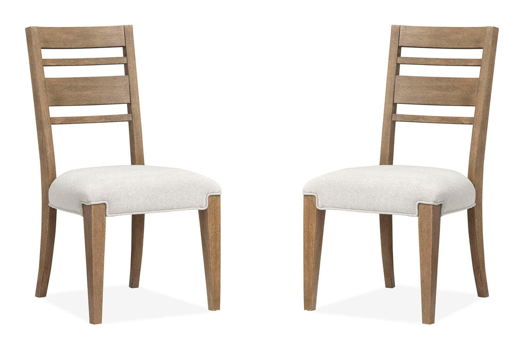 Plum Creek - Upholstered Side Chair With Wood Back (Set of 2)