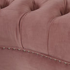 La Rosa - Victorian Tufted Upholstered Accent Chair