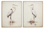Aubinell - Wall Art Set (Set of 2) - Beige