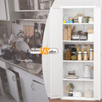Adjustable 2 Door Storage Cabinet With Adjustable Shelves