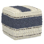 Grady - Handcrafted Square Pouf