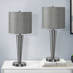 Lighting, Table Lamp, USB Port Included, Contemporary (Set of 2)