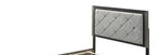 Jehoram - Queen Bed - Gray
