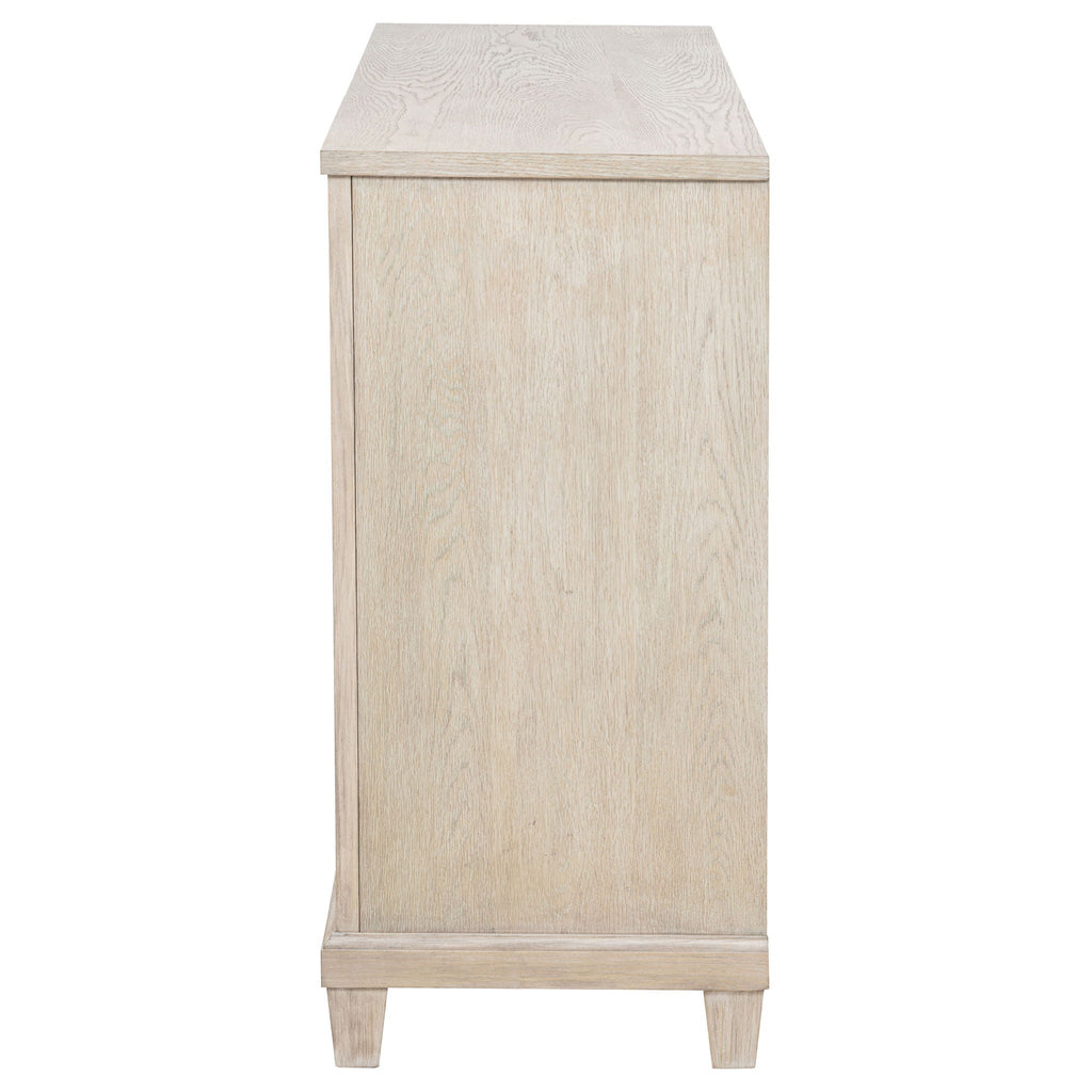 Pembroke 6-drawer Bedroom Dresser Cabinet Washed Oak