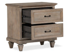 Lancaster - Drawer Nightstand - Dovetail Gray