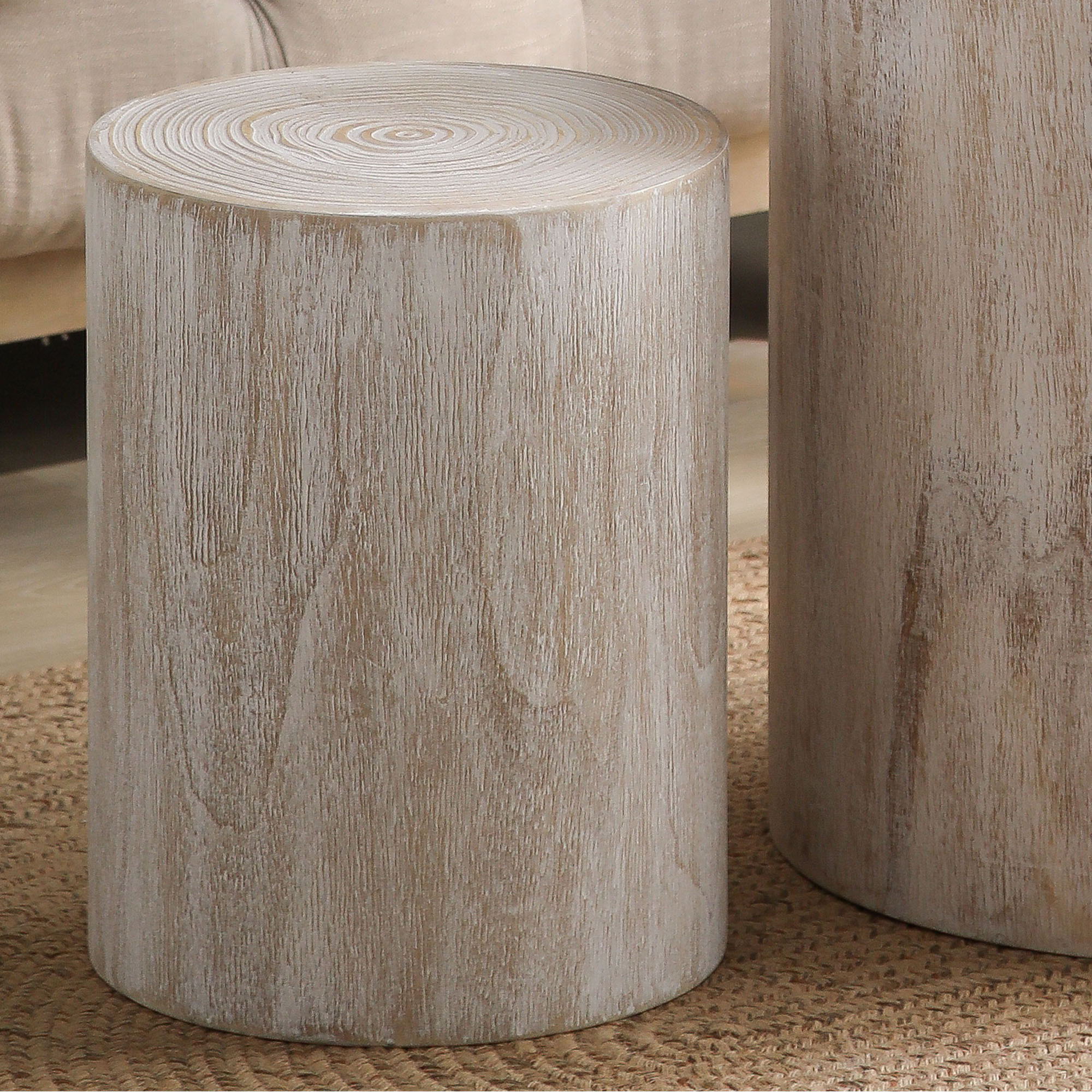 Cylinder Nesting Tables (Set of 3)