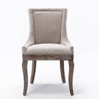 Ultra - Side Dining Chair, Nail Head (Set of 2)