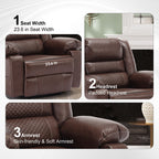 Breathable Massage Recliner Manual Chair