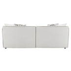 Yolanda - Sofa With 4 Pillows - Beige Chenille