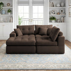 Corner Chaise L-Shaped Sectional Sofa Bed