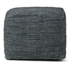 Fredrik - Handcrafted Square Pouf