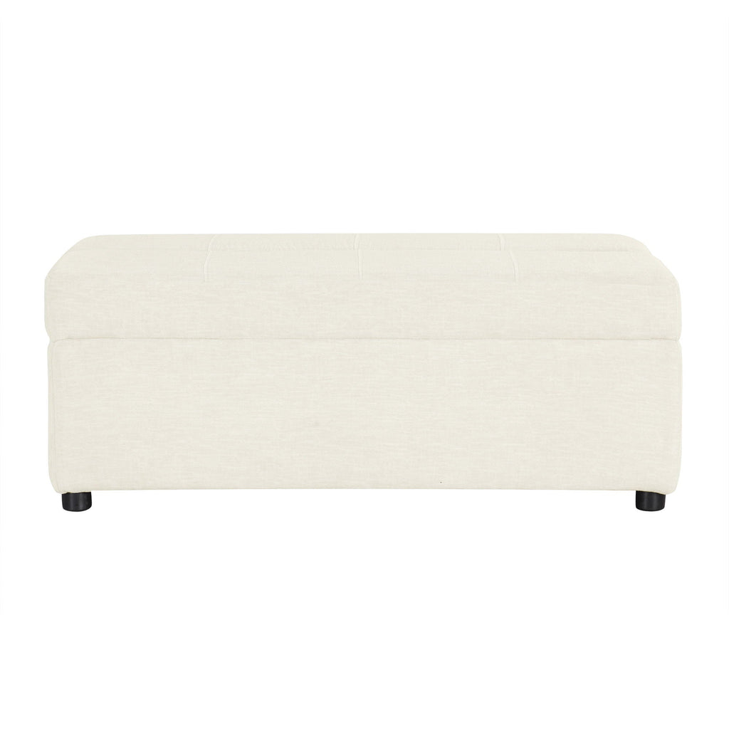 Twin Size Folding Ottoman Sleeper Bed With Mattress Convertible Guest Bed