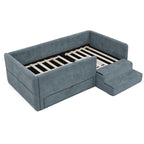 Safe Kids Bed With Guardrails And Storage