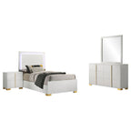 Marceline 4-piece Twin Bedroom Set White