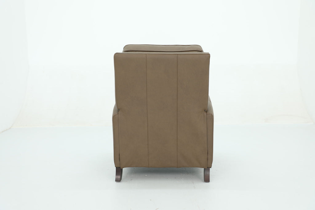 Melrose - Recliner Push Thru The Arm - Cashmere-Taupe