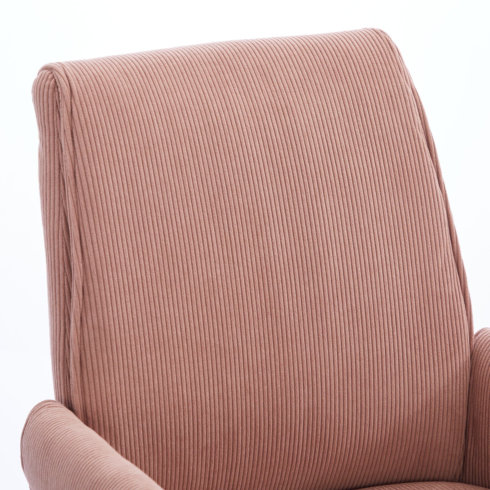 Ergonomic Mid-Back Office Chair With Striped Fabric