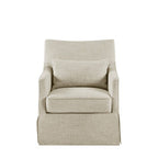 Traditional Design London Skirted Swivel Chair